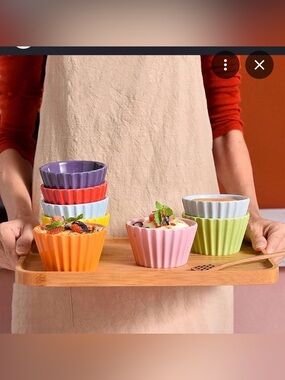 STIR | Colorful Ceramic Baking mini ramekins Set